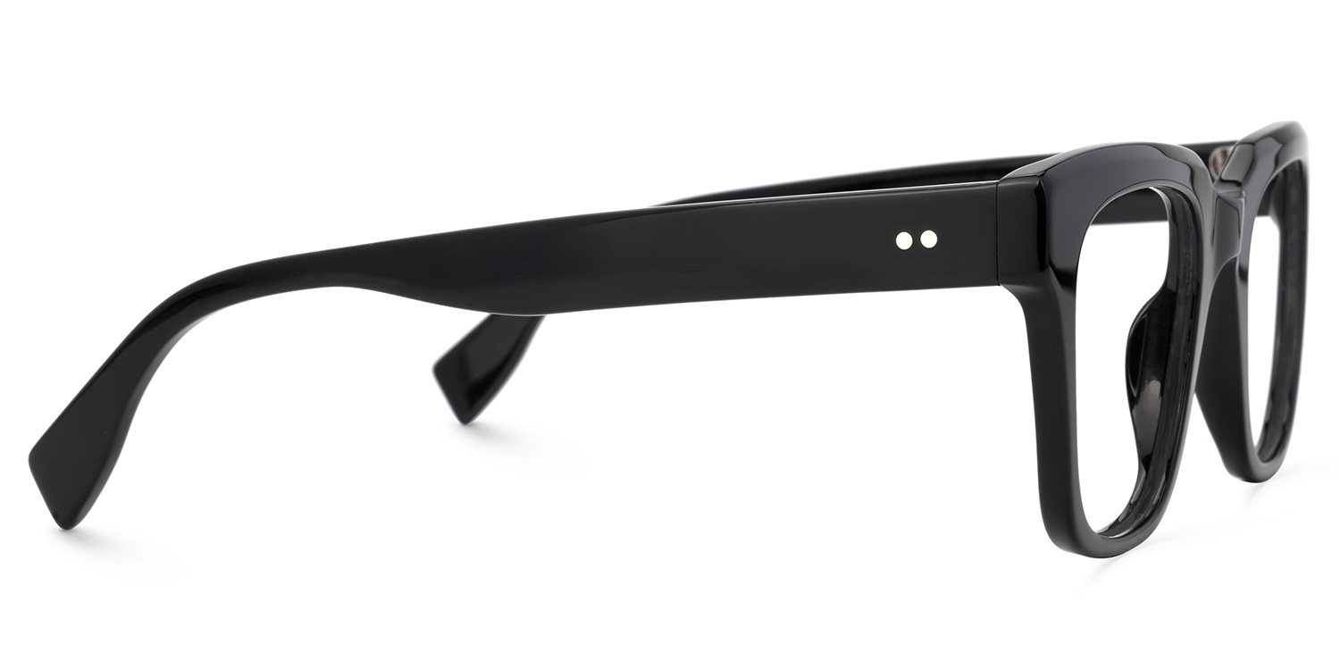 Schealer Square Black Glasses2