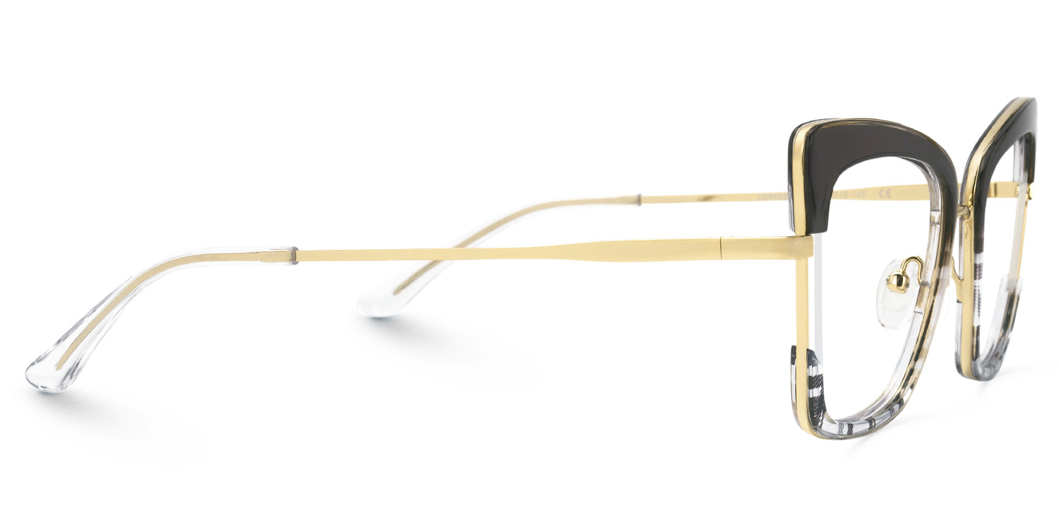 Jeanie Butterfly Two-Tone Glasses2