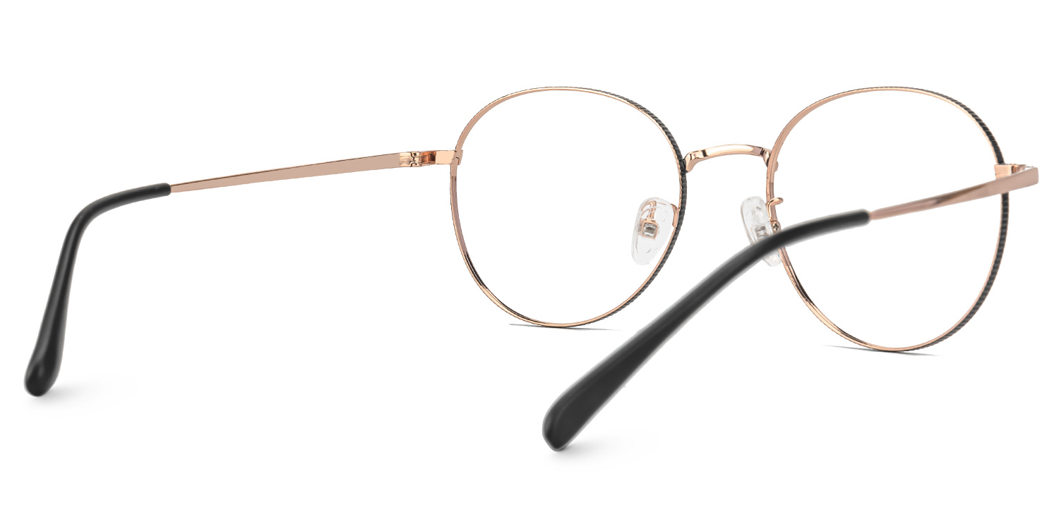 Ringstaff Round Rose-Gold Glasses3