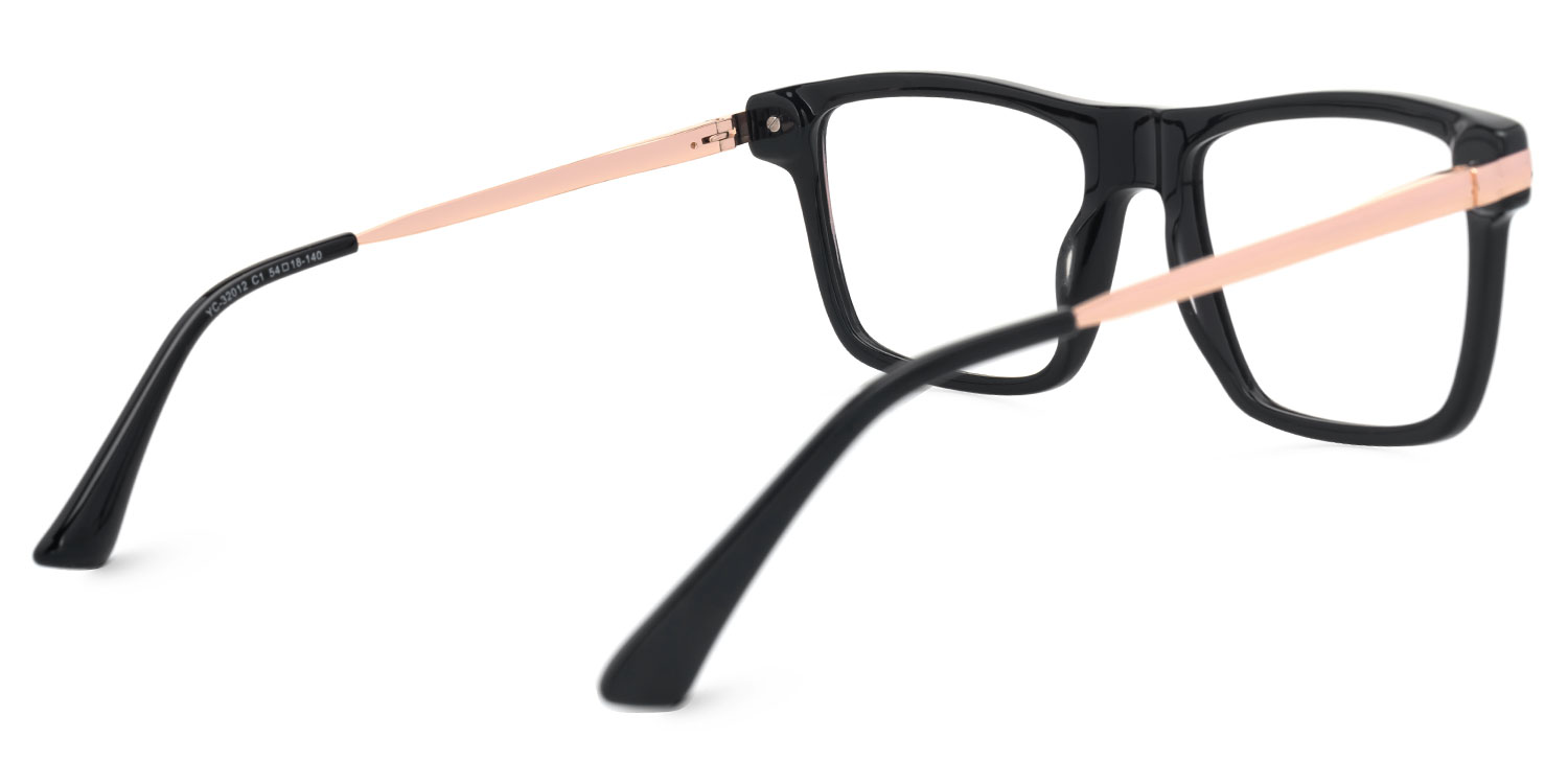 Rectangle Finklea Black Glasses deals -Zeelool Glasses3