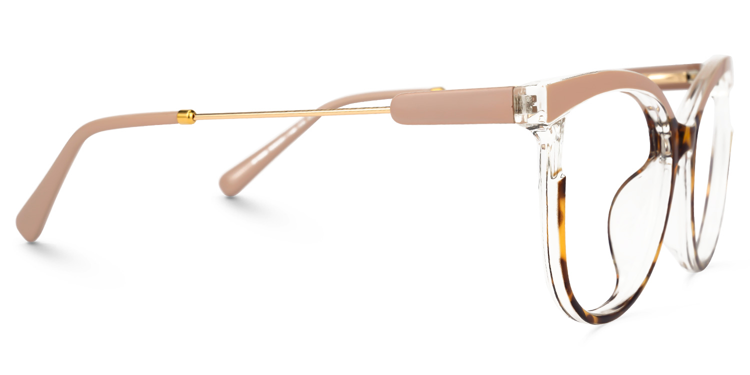 Taung Cateye Pink Glasses | Zeelool Glasses2