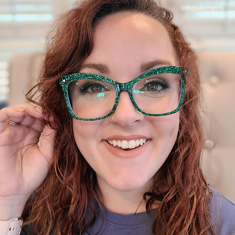 Isaebella Butterfly Green Glasses10