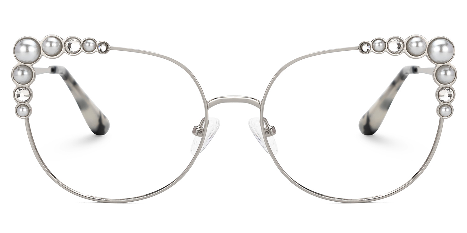 Designer Wallice Glasses in Metal Full-Frame0