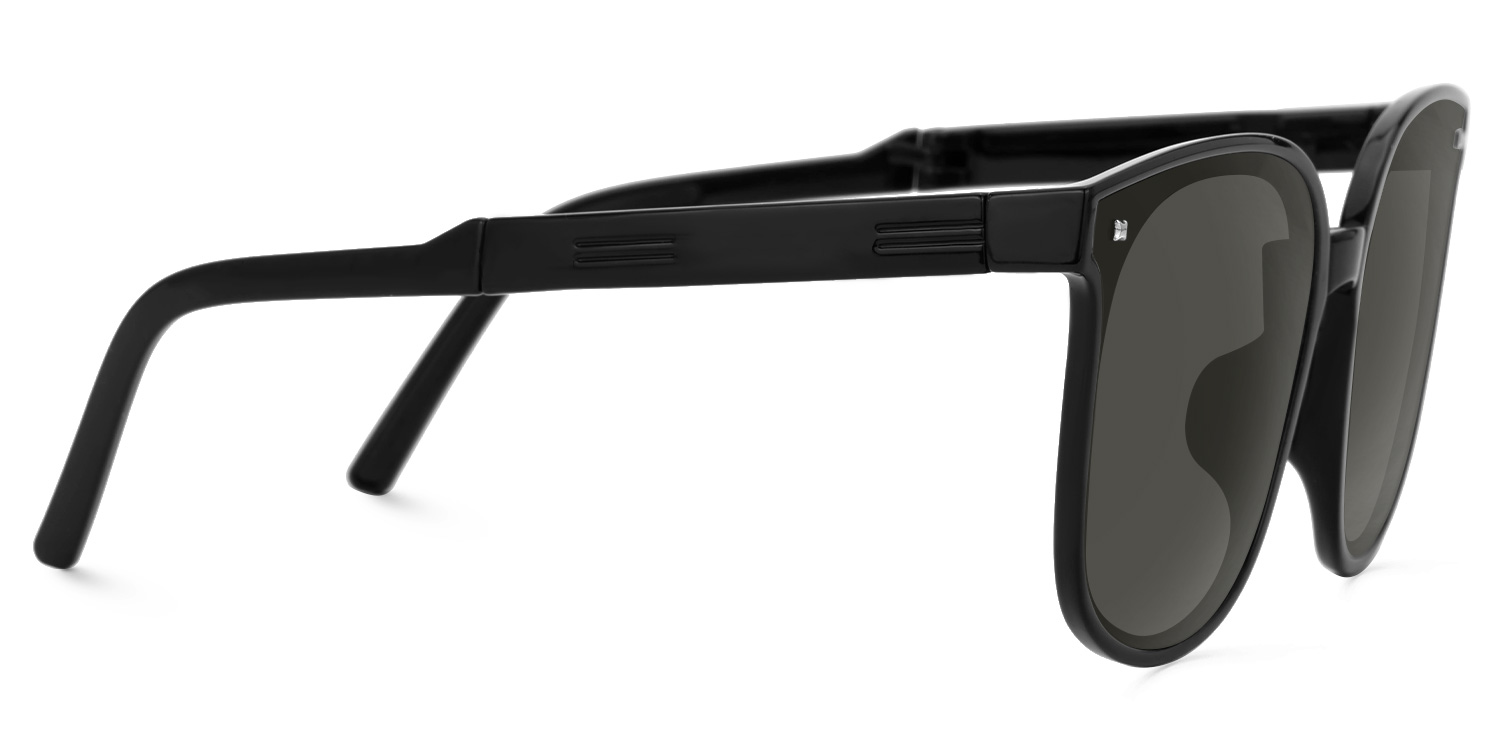 Sulaika TR90 Square Black Sunglasses | Zeelool3