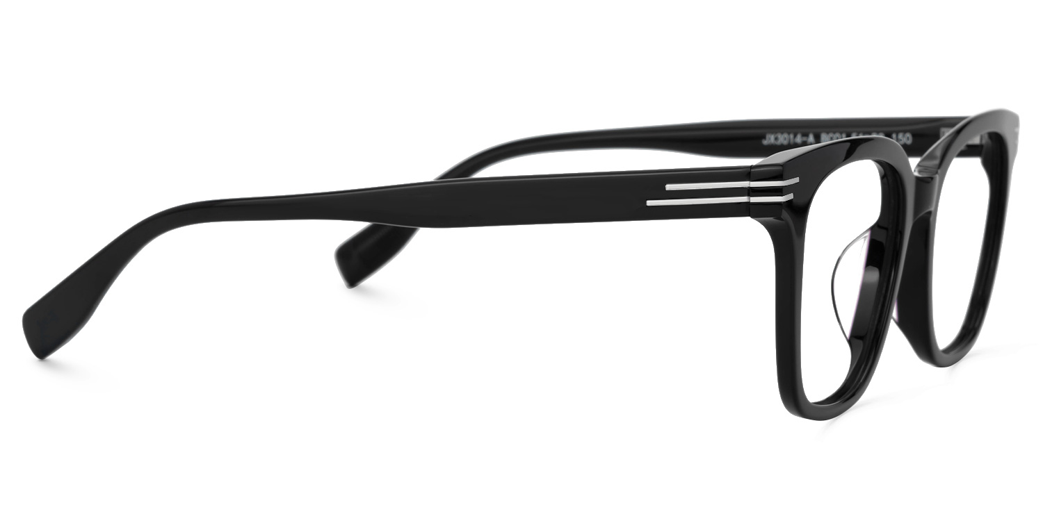 Mobley Square Black Glasses2