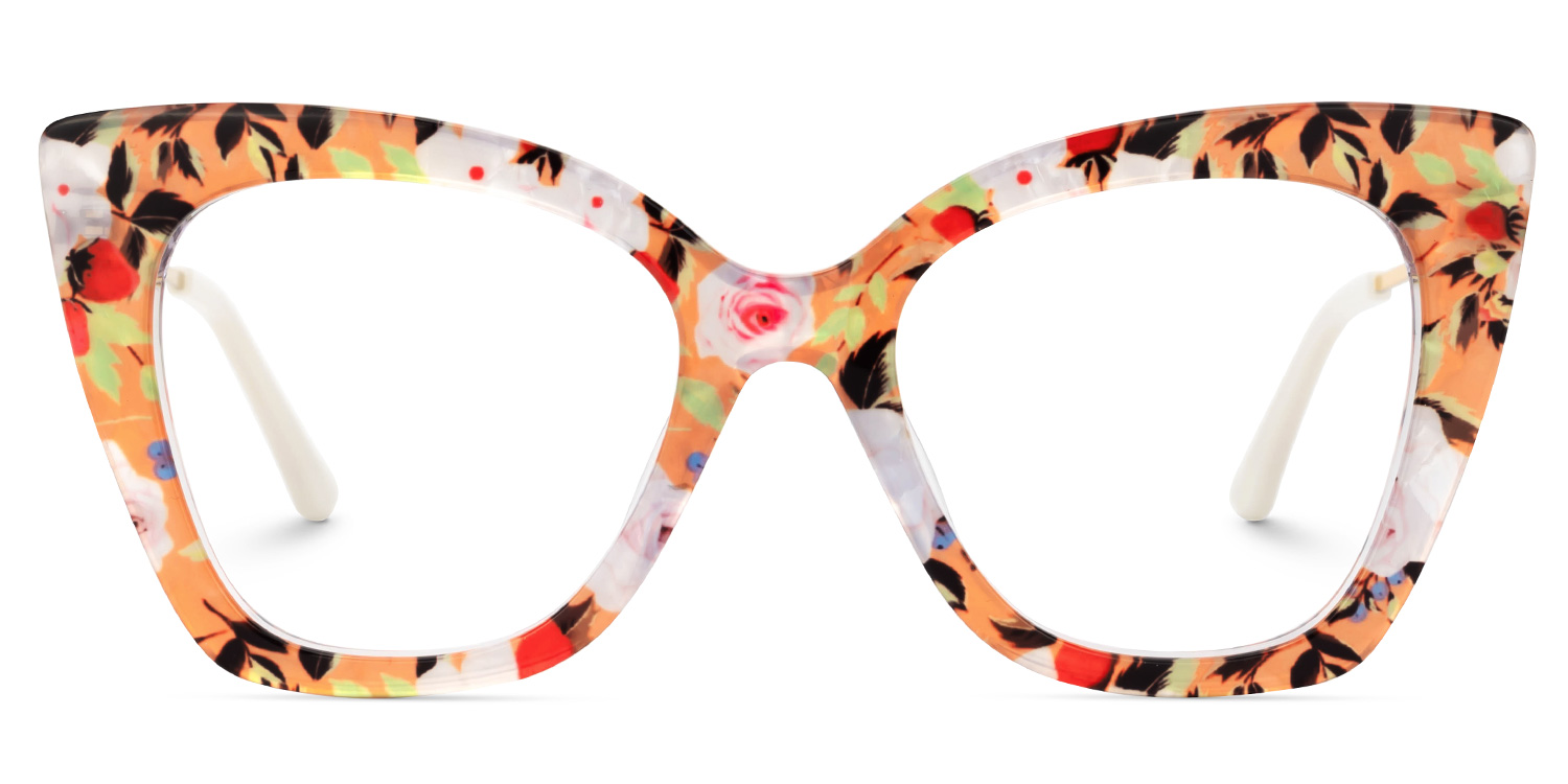 Rivas Butterfly Orange Glasses good-img