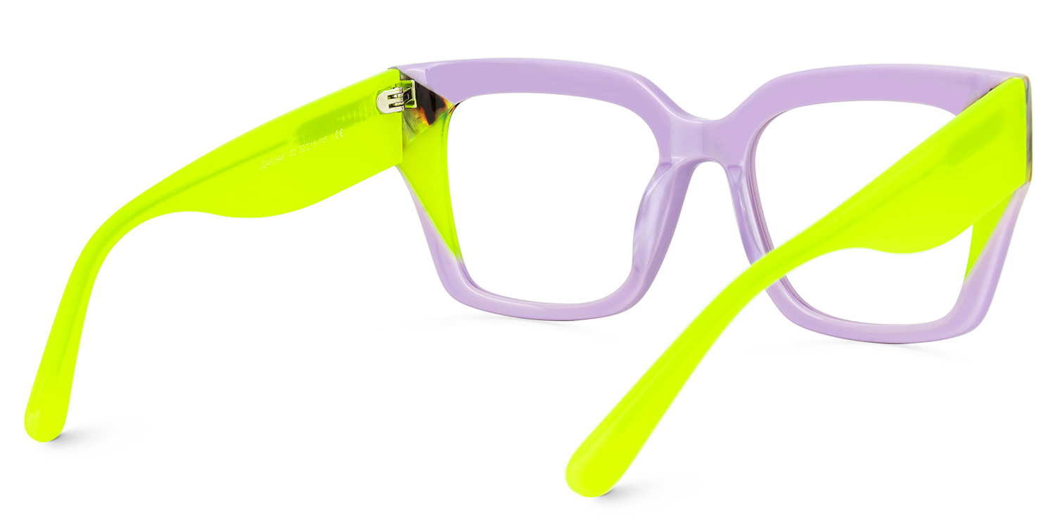 Clody Square Lavender Glasses3