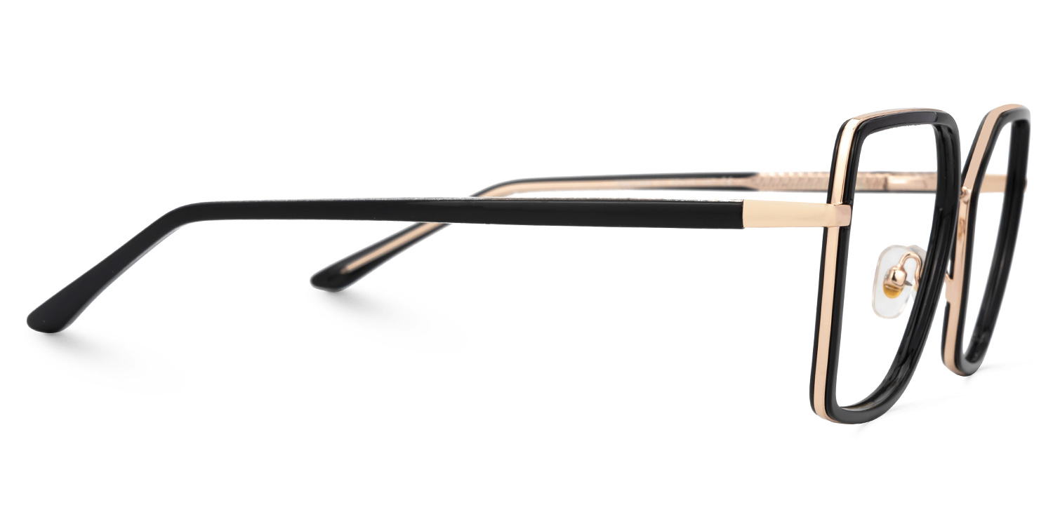 Black Square Frame Glasses - Jill on Sale | Zeelool2