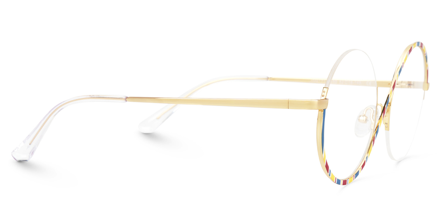 Flozif Geometric Multicolor Glasses2