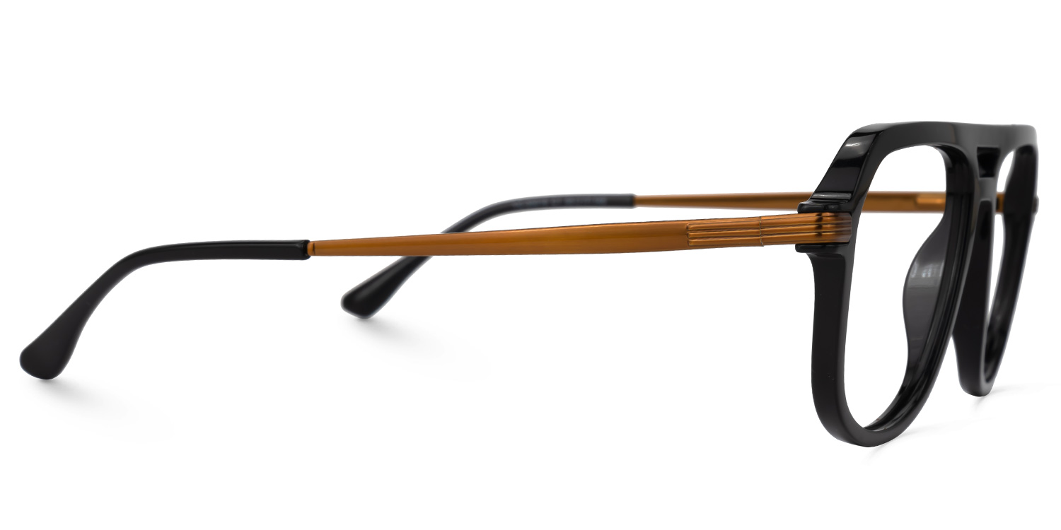 Fonseca Aviator Black Glasses2