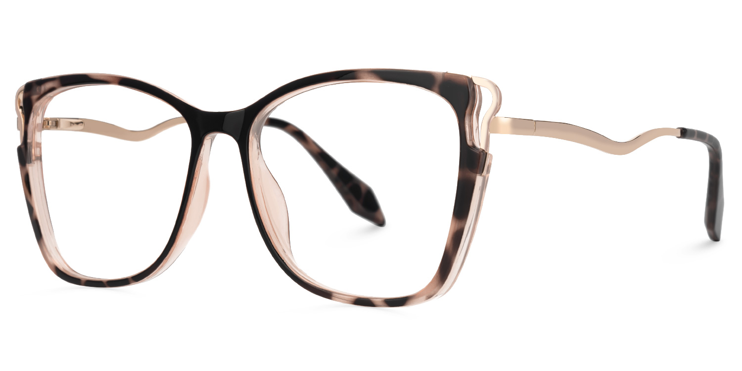 Farria Square Tortoise Glasses1