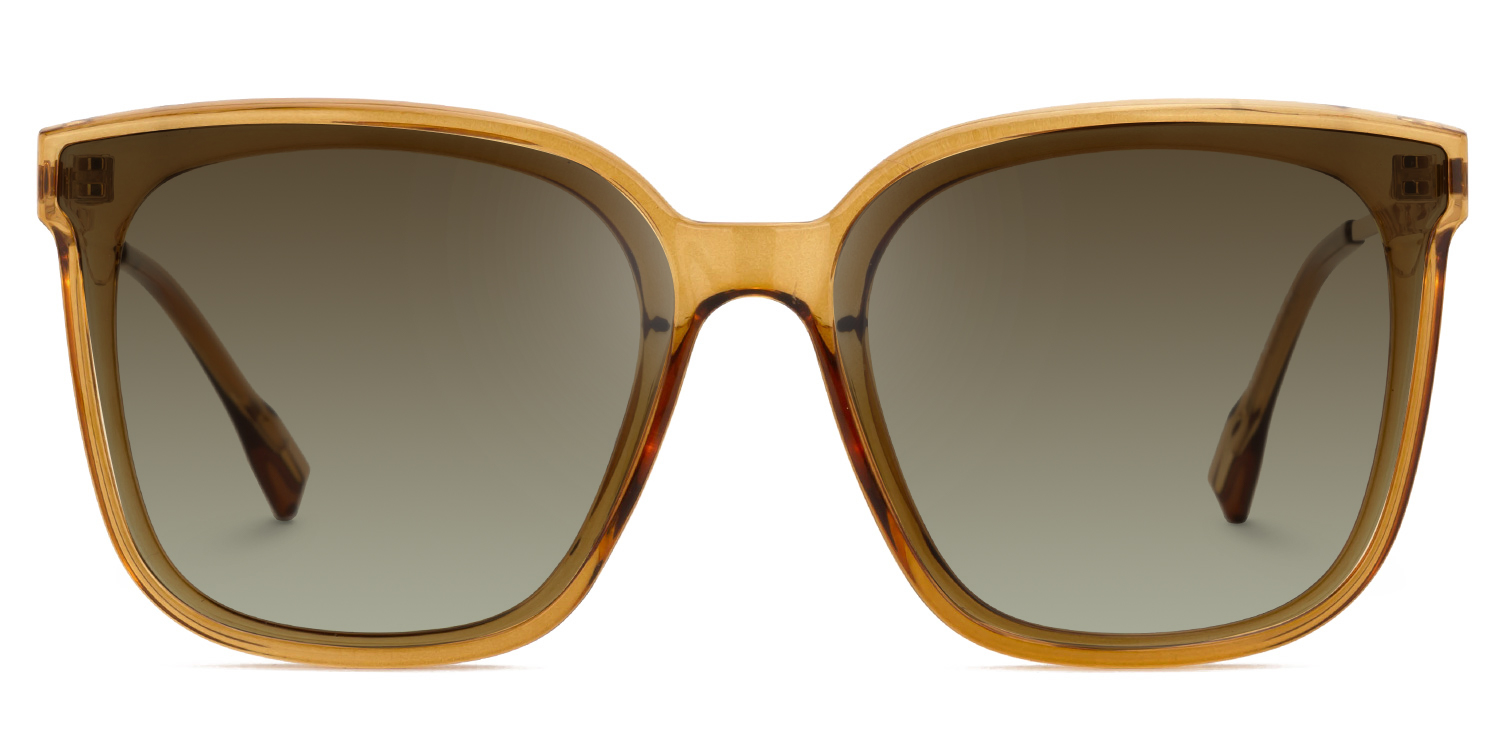 Tammie Square Brown Glasses