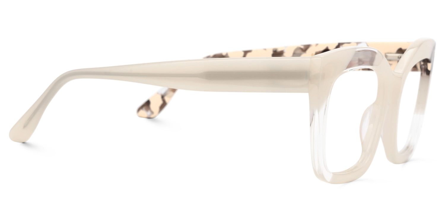 Ximena Square Eggshell Glasses2