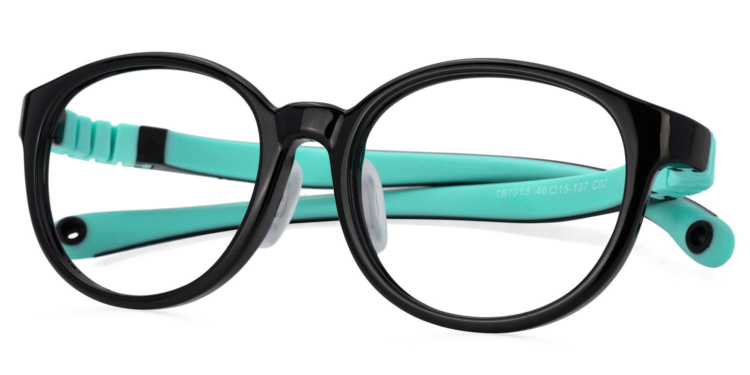 Dumbo Rectangle Green Frame Eyeglasses for Toddlers1