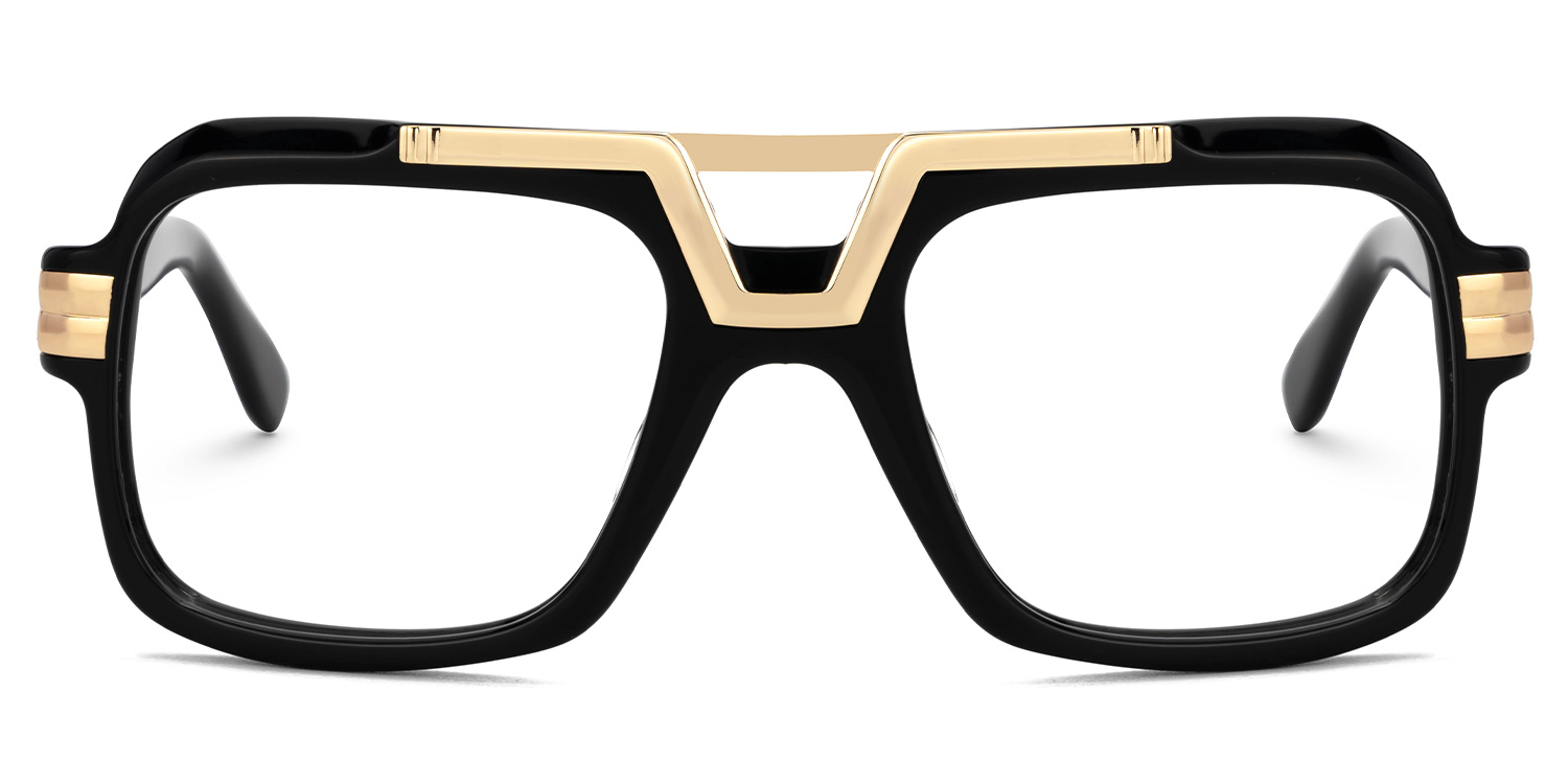 Croswell Aviator Black Glasses