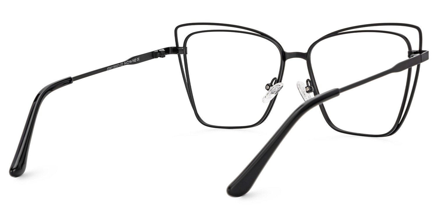 Castillo Butterfly White Glasses3