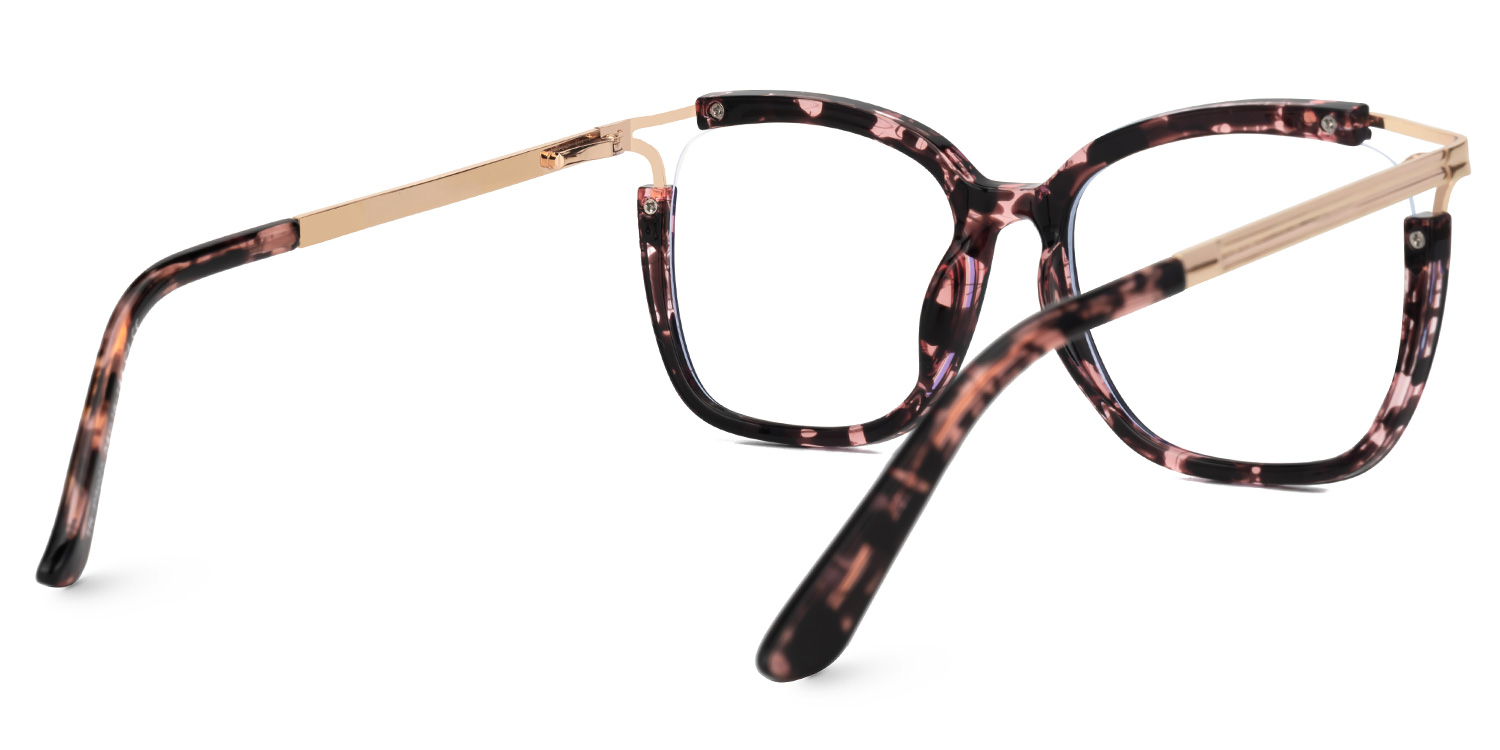 Spring hinges Sidibe Eyeglasses, Sidibe Tortoise Glasses -Zeelool3