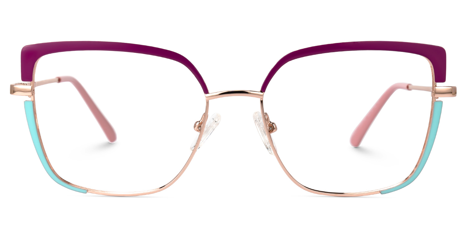 Grasso Square Two-Tone Glasses