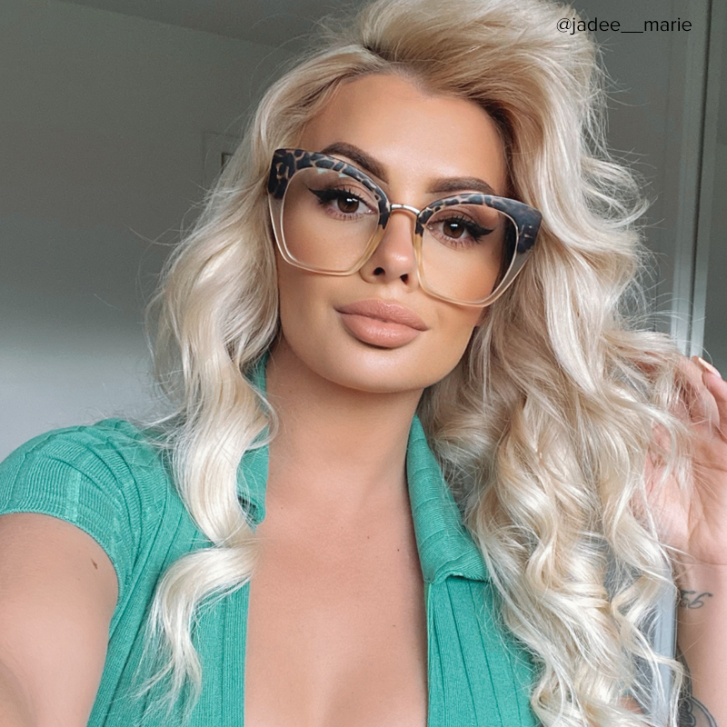 Denis Cat-eye Light Tortoise Frame Glasses | Zeelool11