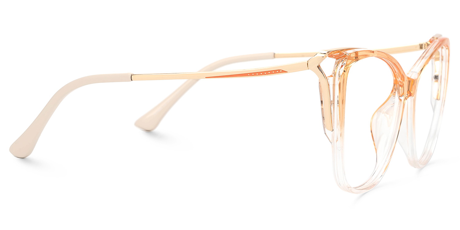 Alana TR90 Butterfly Orange Frame Glasses | Zeelool2
