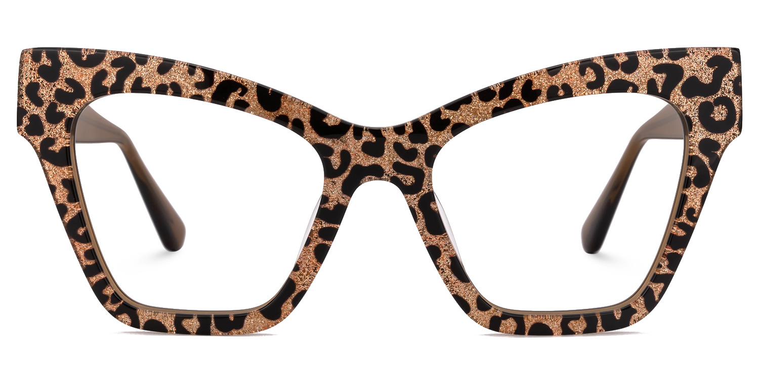 Ansyah Cateye Leopard Glasses0