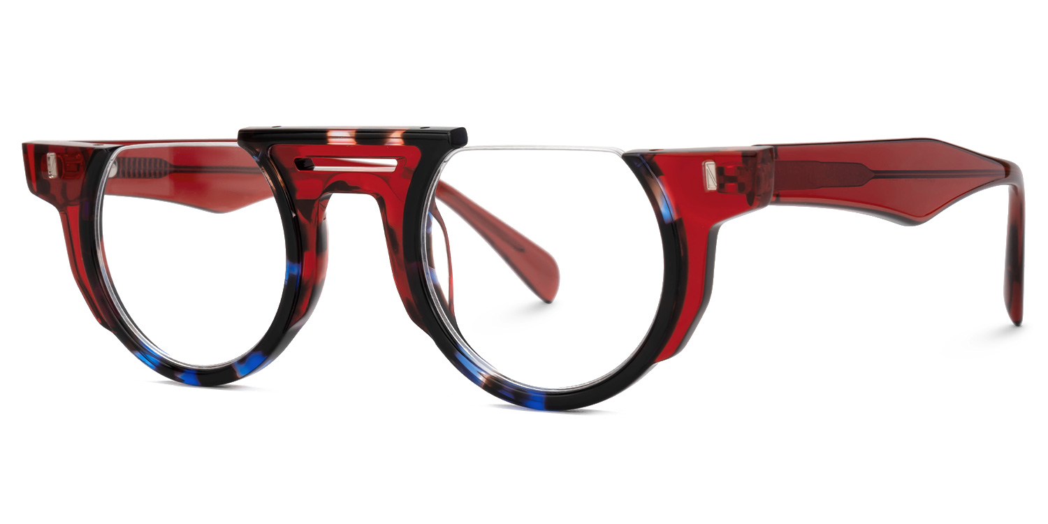 New Red Color for Mastin Acetate Eyeglasses  | Zeelool Optical1