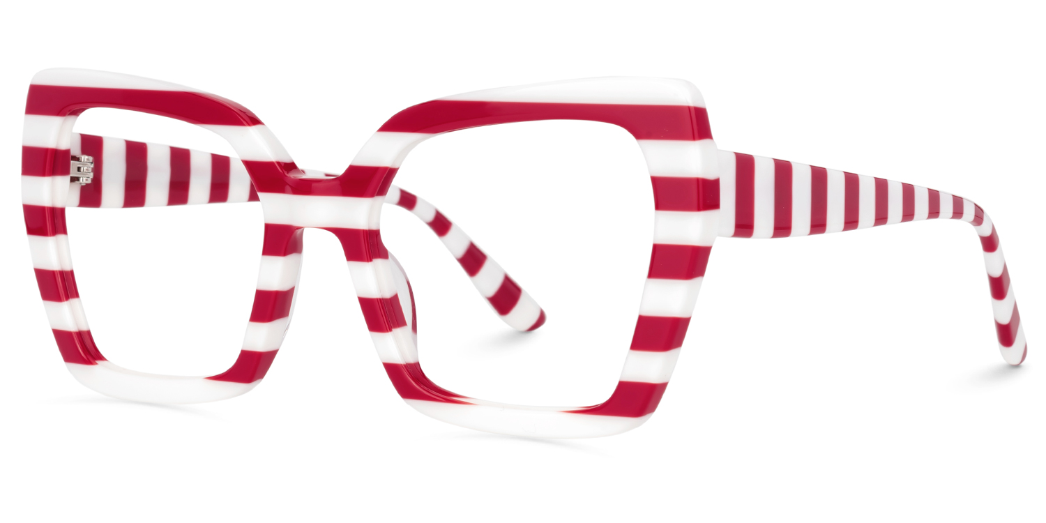 ZEELOOL Pavia Butterfly Red Glasses