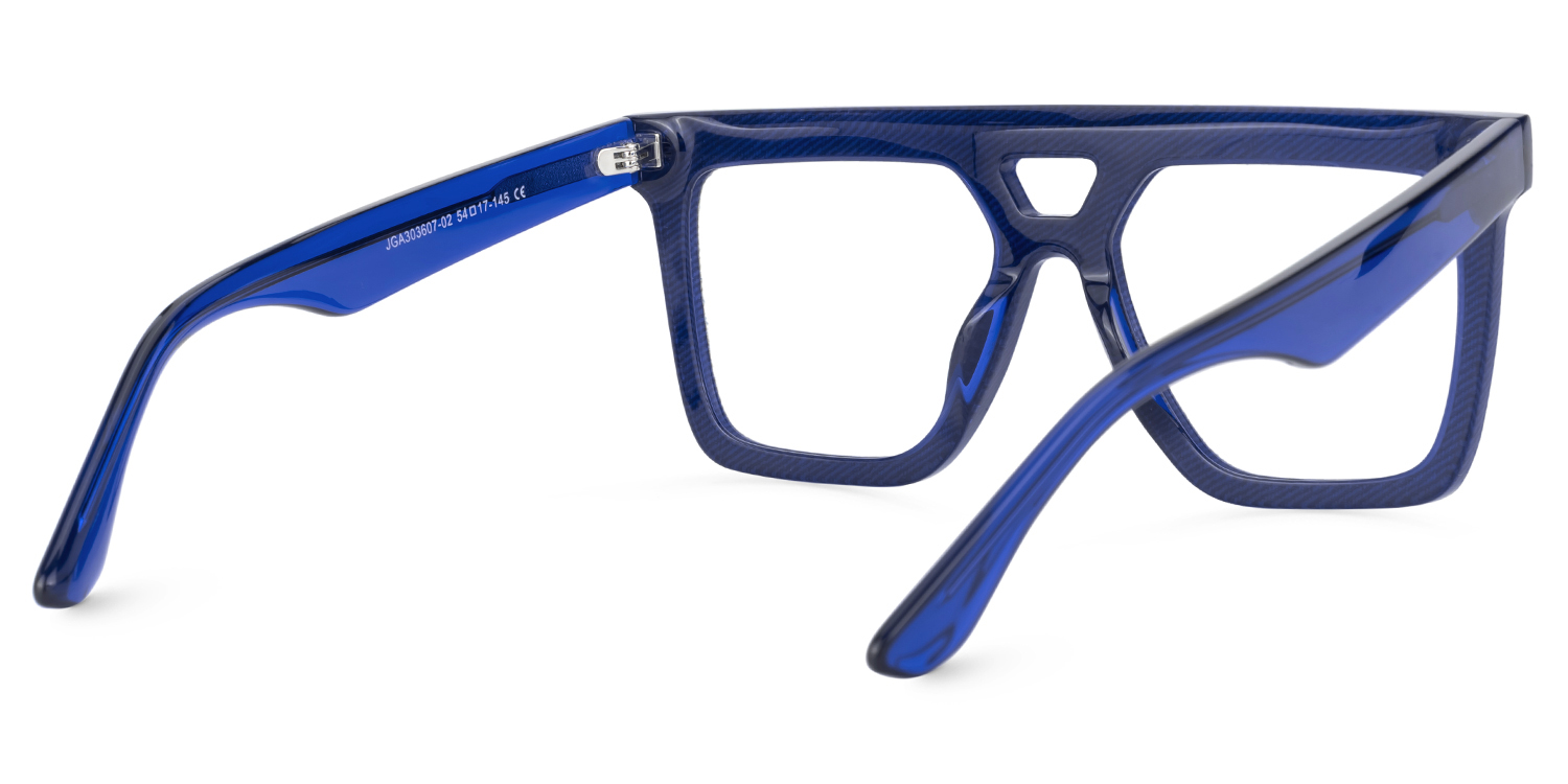 Rubin Square Blue Glasses3