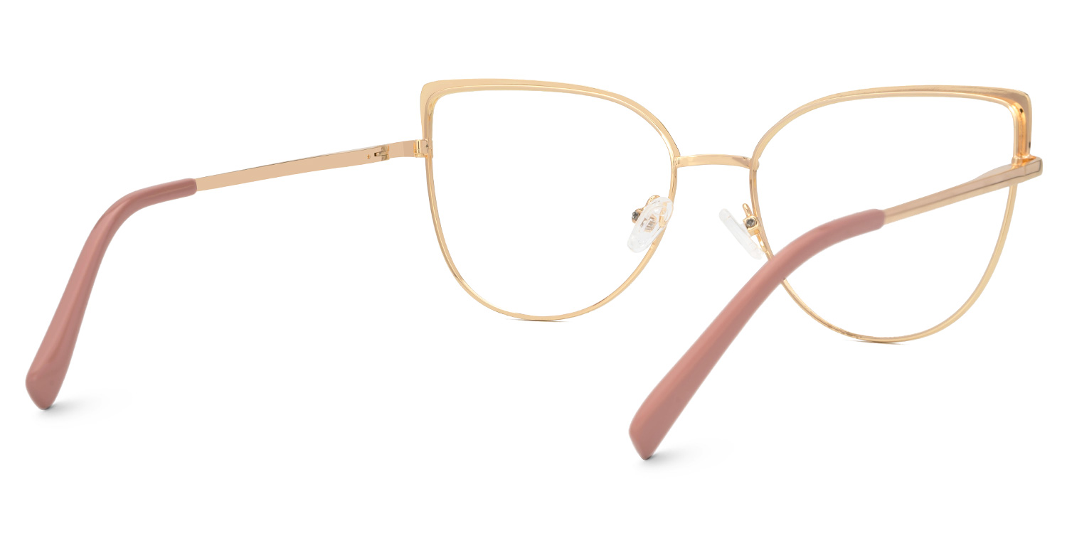 Harold Pink Cateye Glasses on Sale | Zeelool3