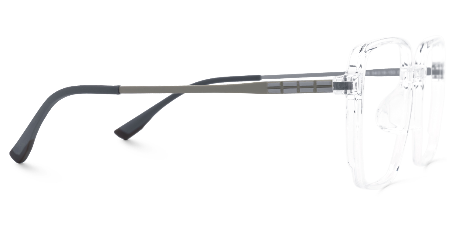 Square Monica Crystal Glasses deals -Zeelool Glasses2