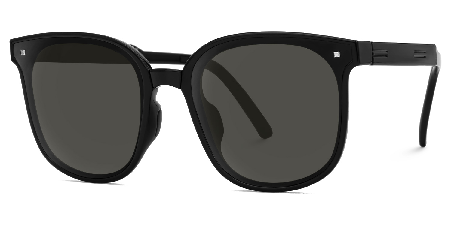 Sulaika TR90 Square Black Sunglasses | Zeelool2
