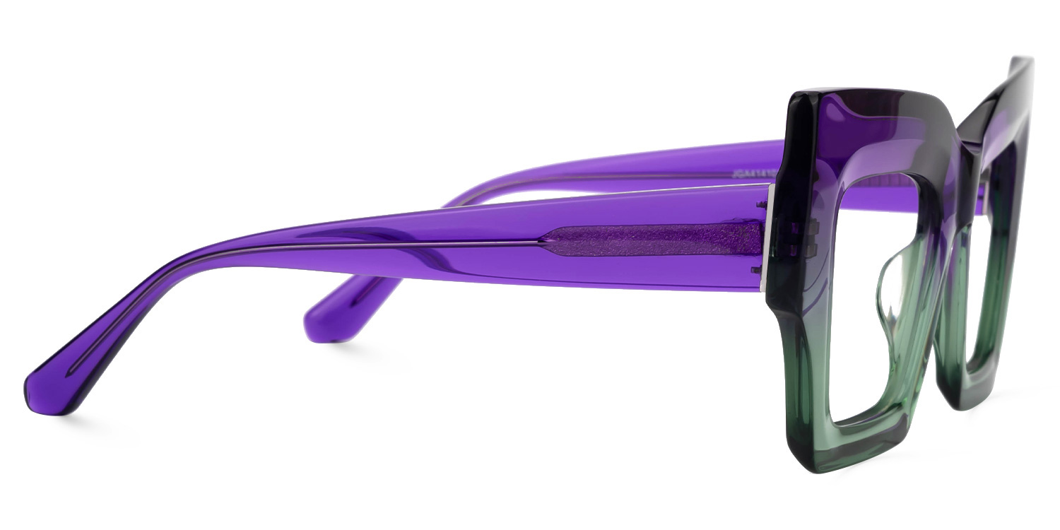 Milner Square Purple-Green Glasses2