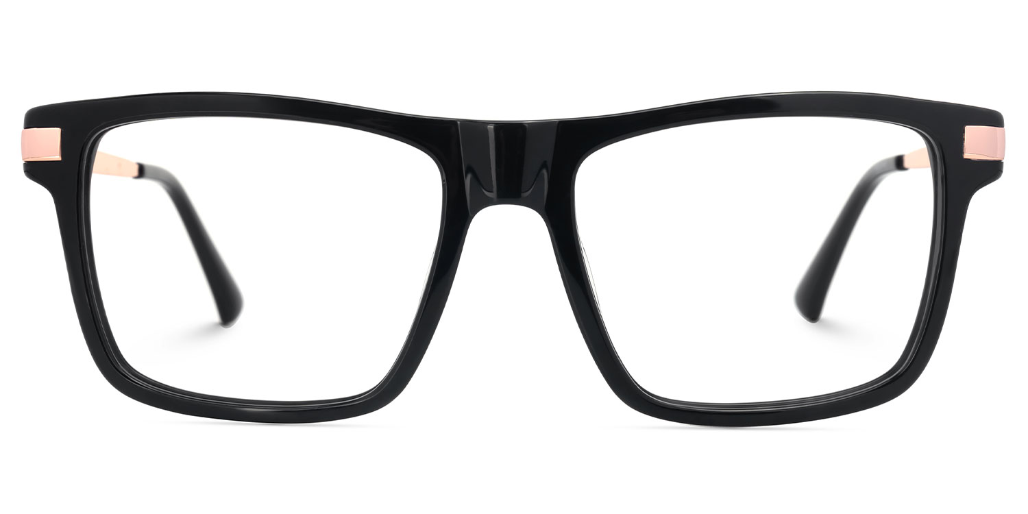 Finklea Rectangle Black Glasses0