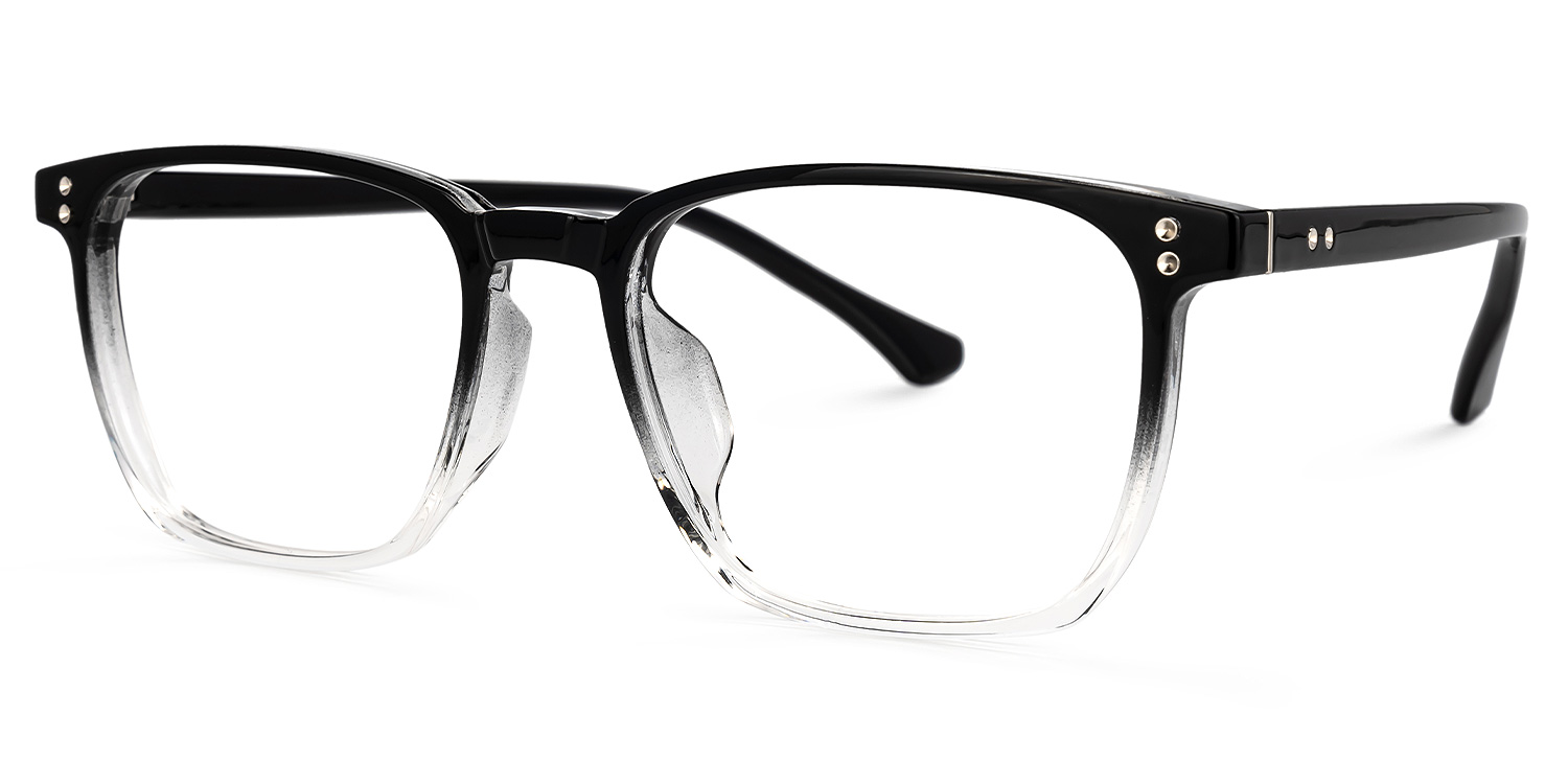 Martinez Square Black Glasses | Zeelool Glasses1