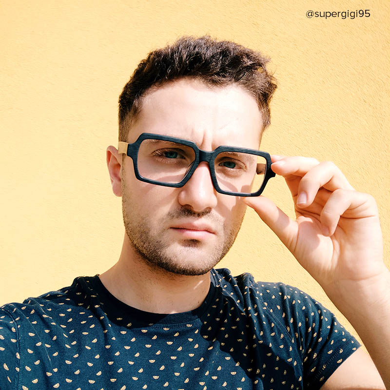 Arthur Geometric Black Glasses6