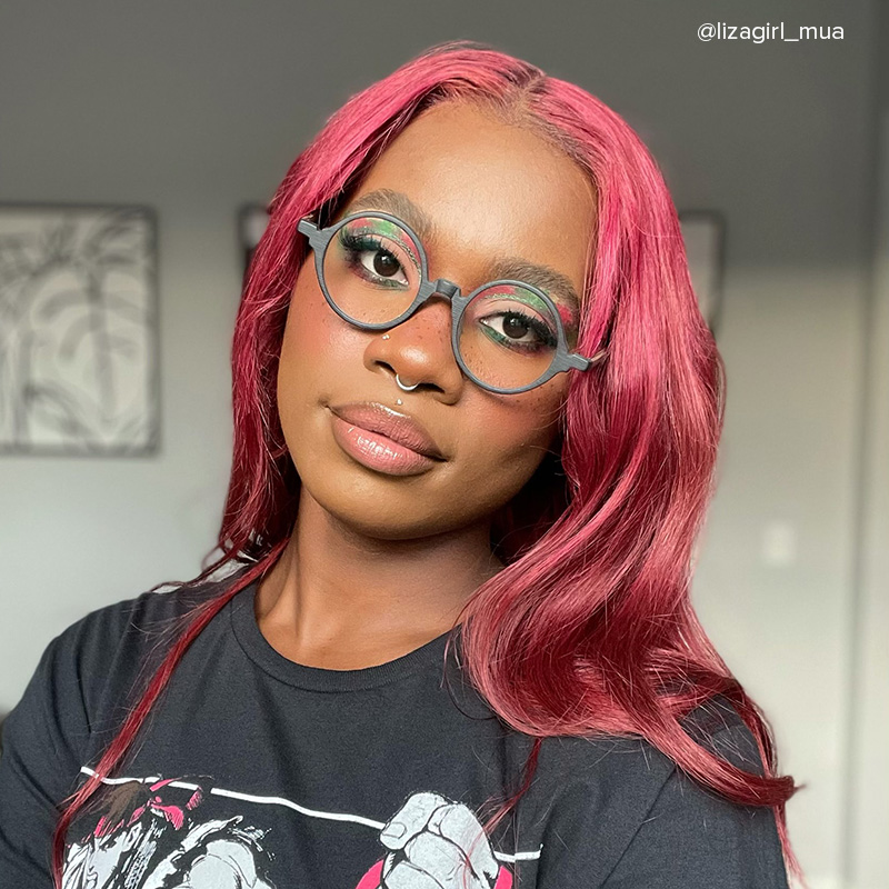 Otto Round Black Glasses Eyeglasses and Acetate Frames4