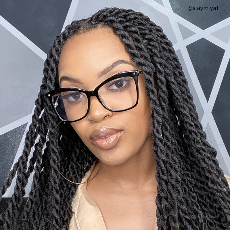 Isaebella Butterfly Black Glasses11