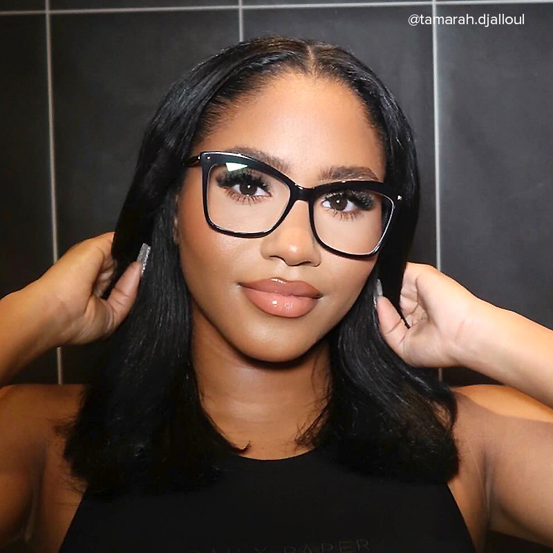 Isaebella Butterfly Black Glasses10