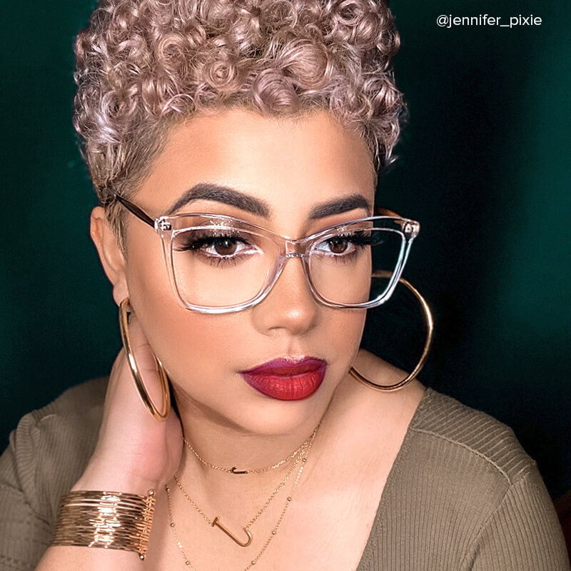 Isaebella Butterfly Crystal Frame Glasses | Zeelool6