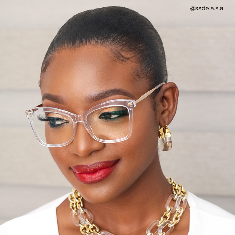 Isaebella Butterfly Crystal Frame Glasses | Zeelool11