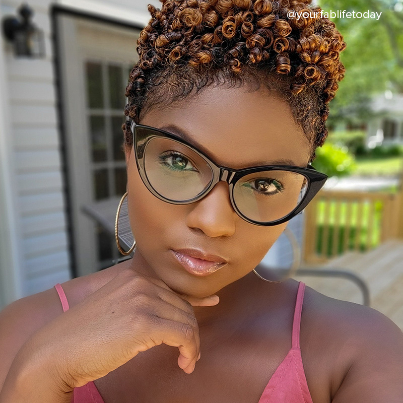 Marilyn Cat-eye Black Eyeglasses and Glasses Frames7