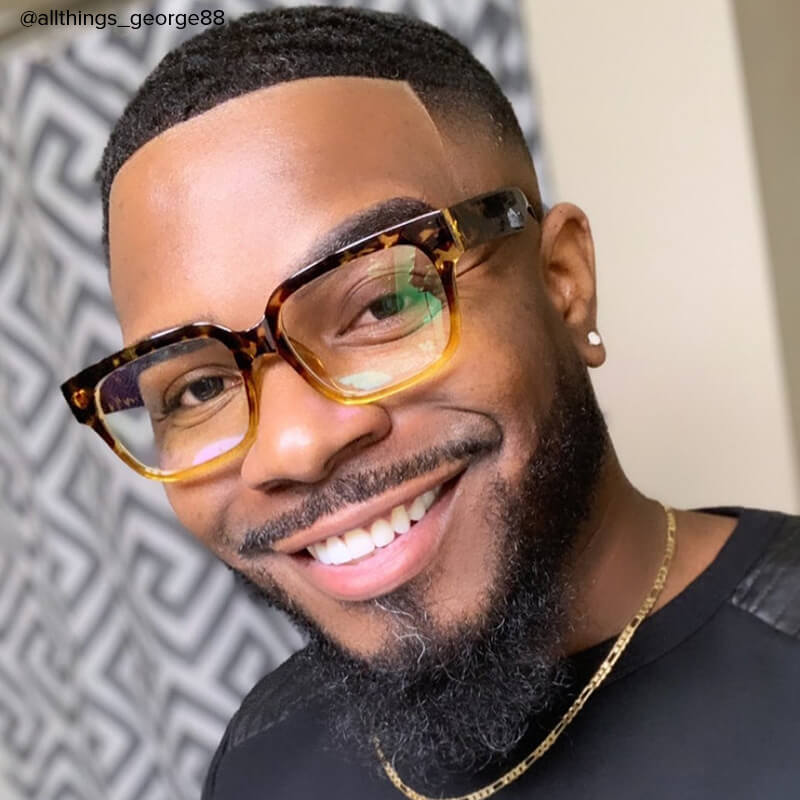 Colin Rectangle Tortoise Glasses7