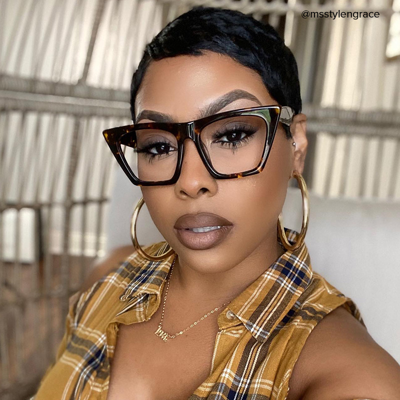 Cecile Cat Eye Tortoise Glasses10