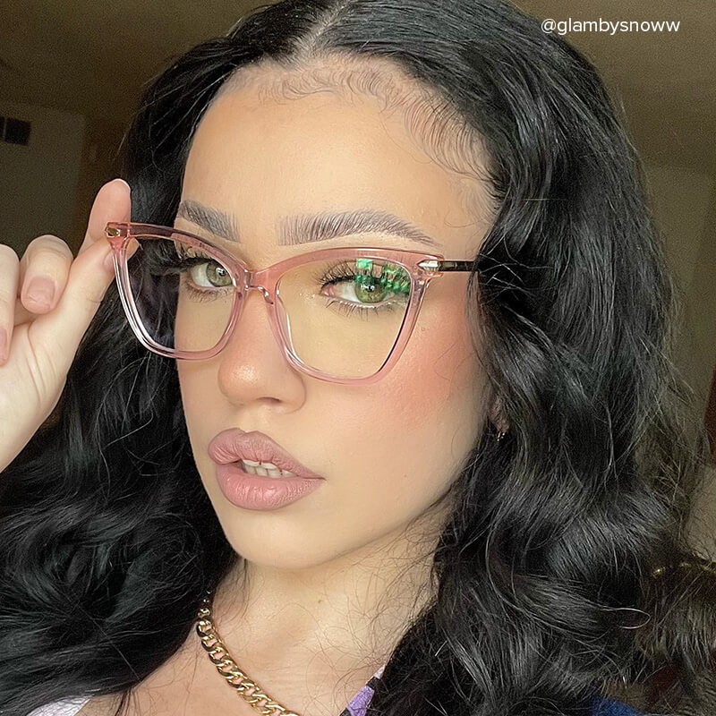 Hilary Butterfly Pink Glasses6