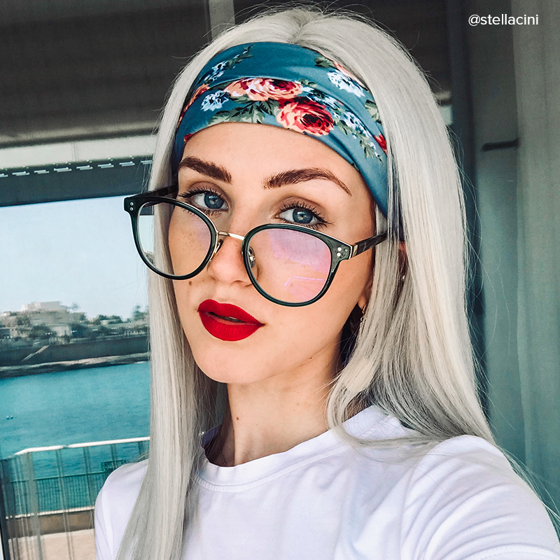 Matthew Round Green Glasses | Zeelool Glasses6