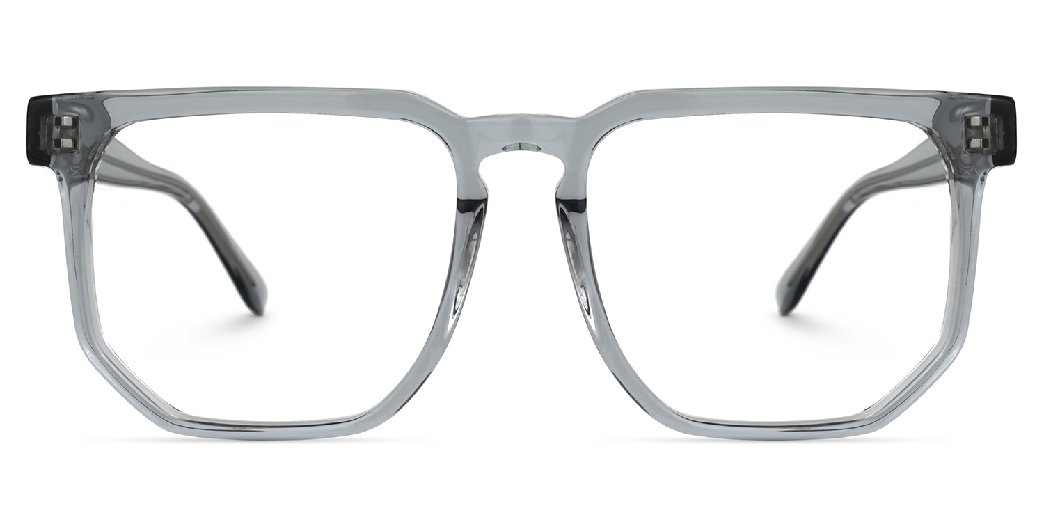 Matherne Square Gray Glasses0
