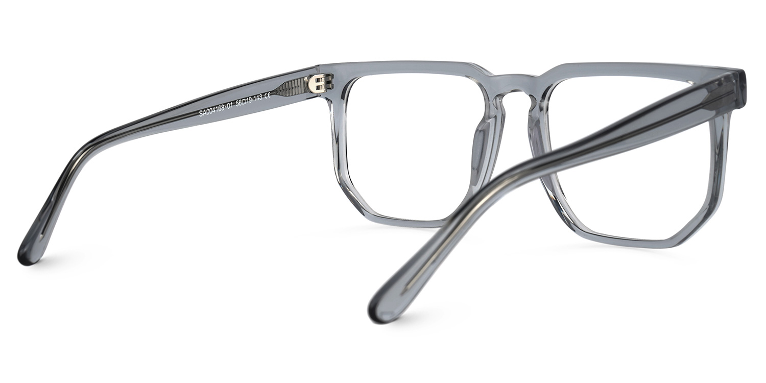 Matherne Square Gray Glasses3