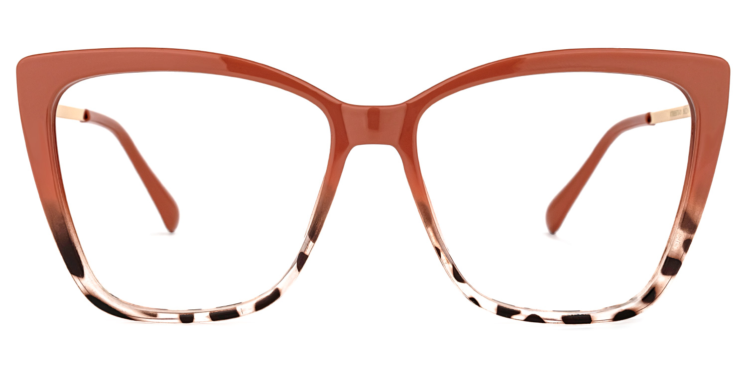Awilda Cateye Red Glasses0