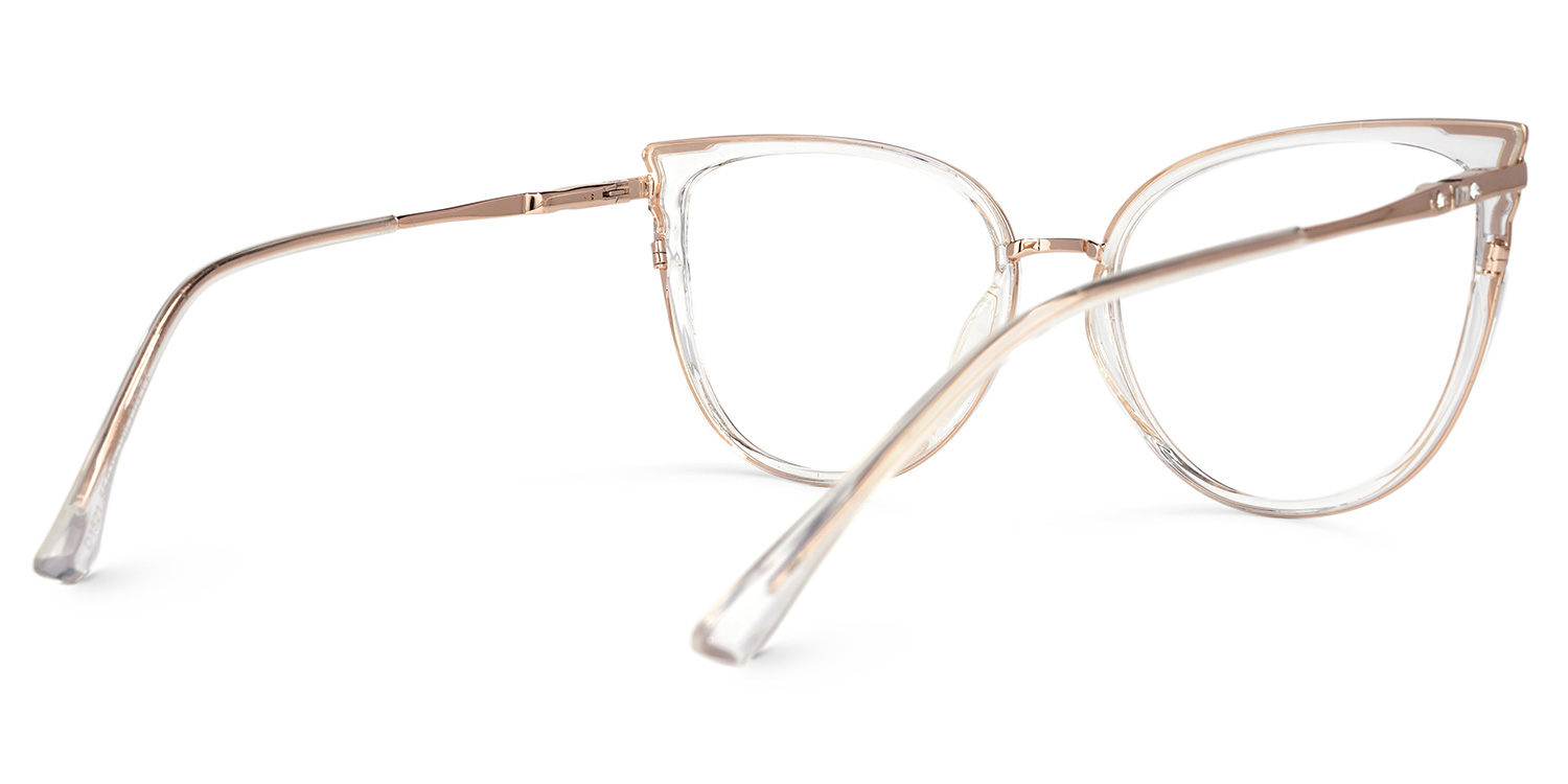 Estrada Cateye Black-Crystal Glasses3