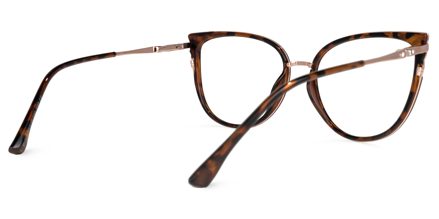 Estrada Cateye Tortoise Glasses | Zeelool Glasses3
